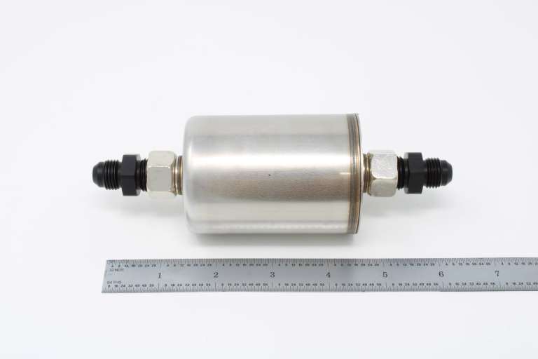 Fuel Filter Assy - Inline with AN6 Fittings - VaporWorx